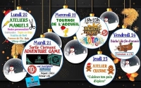 PROGRAMME DES VACANCES DE NOEL 🎄